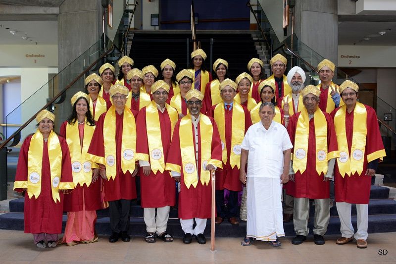 VaYU Graduation Ceremony 2022 - group photo of graduating students.